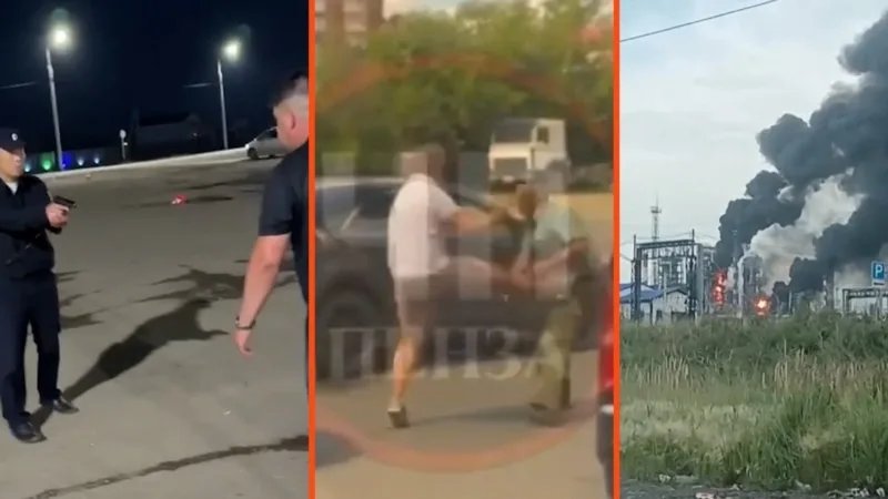 Дефицит топлива спровоцировал драки на российских АЗС