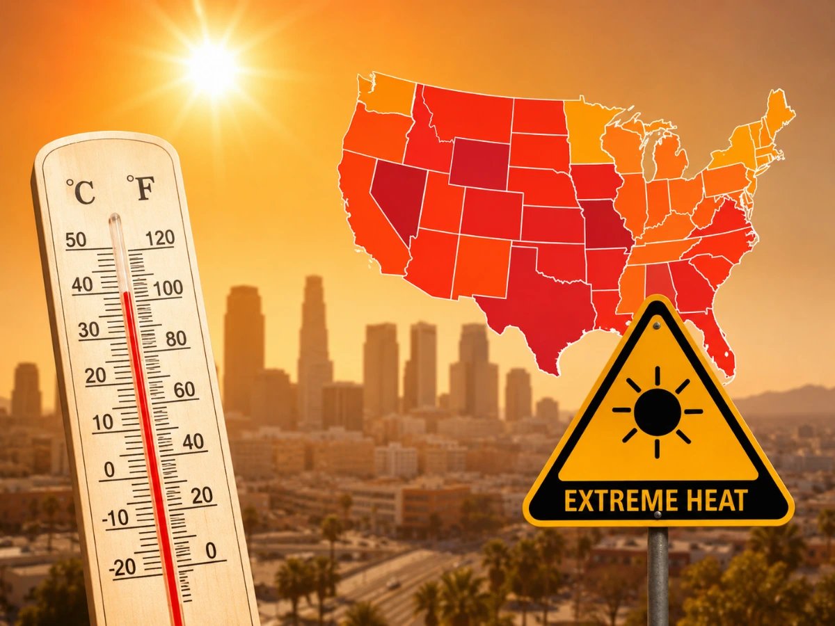 Live Science прогнозирует утроение дней с температурой выше 105°F в США