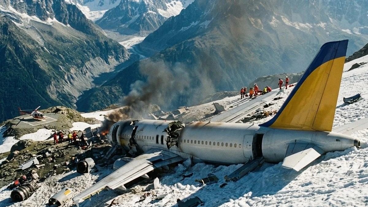 Самолет Germanwings разбился во Французских Альпах, погибли 150 человек