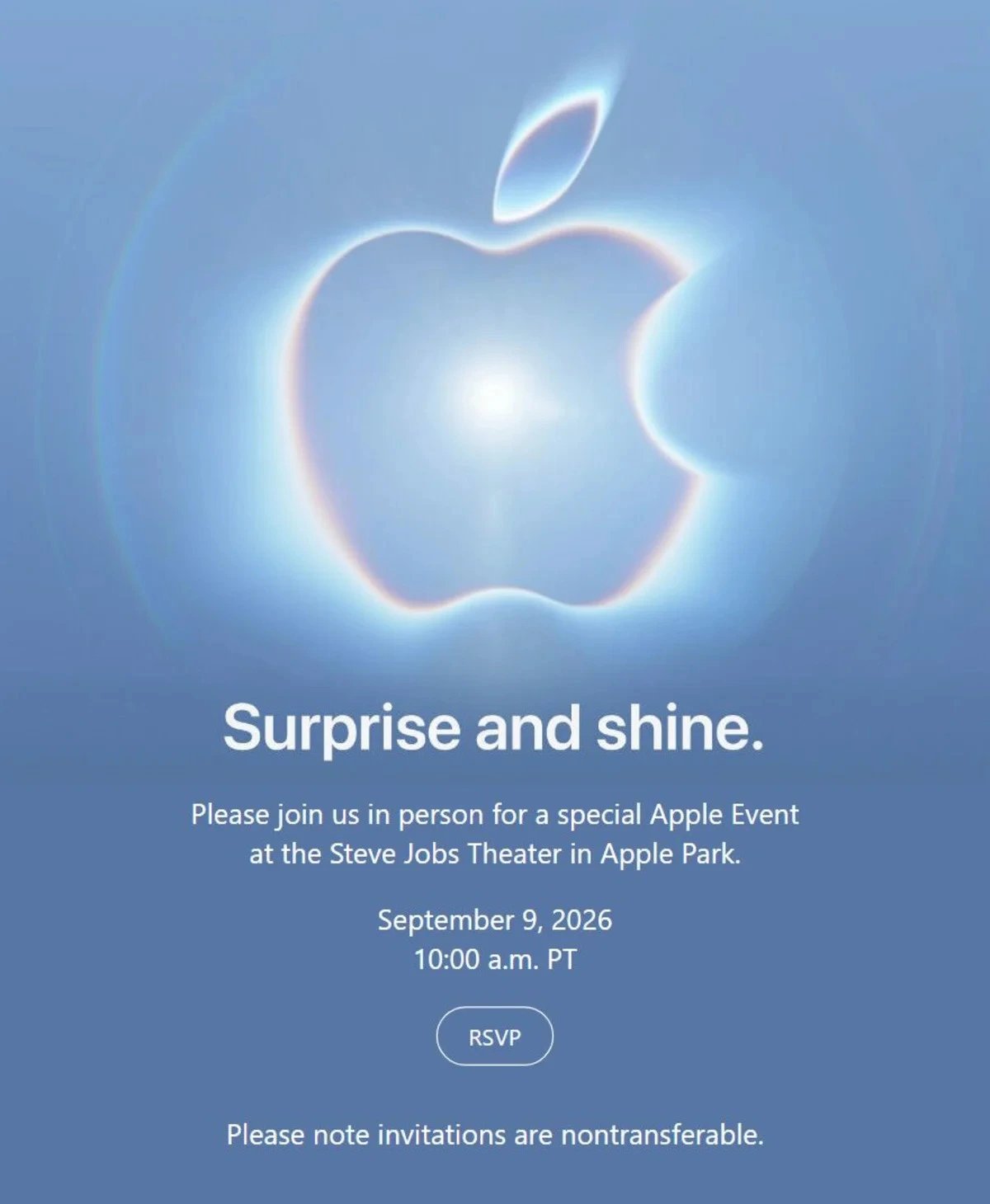 Apple представит складной iPhone и iPhone 18 Pro на мероприятии 9 сентября