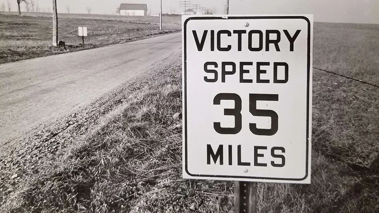 WWII rationing imposed 35 mph speed limit and banned pleasure driving