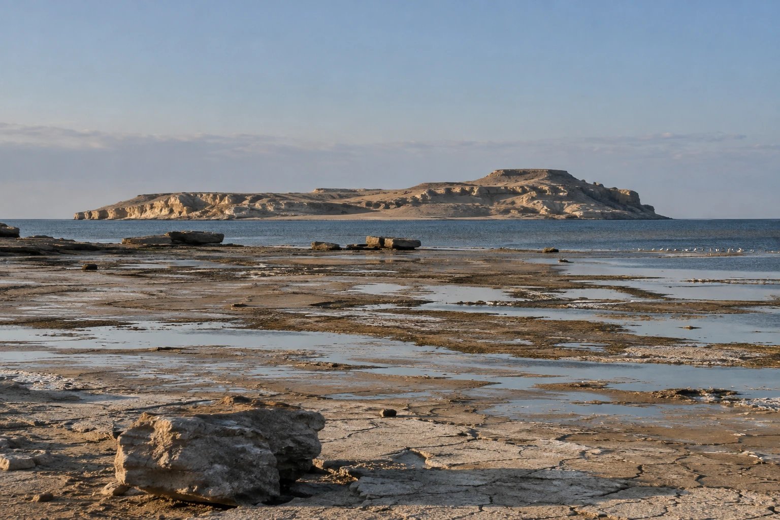 Обмеление Каспия угрожает транзиту, рыболовству и водоснабжению Актау