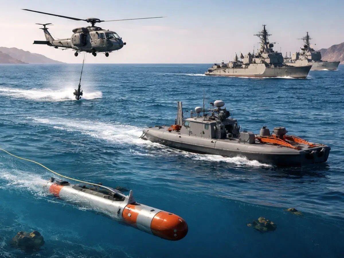 ВМС США тайно очистили Ормузский пролив от мин с помощью роботов за четыре месяца — FT