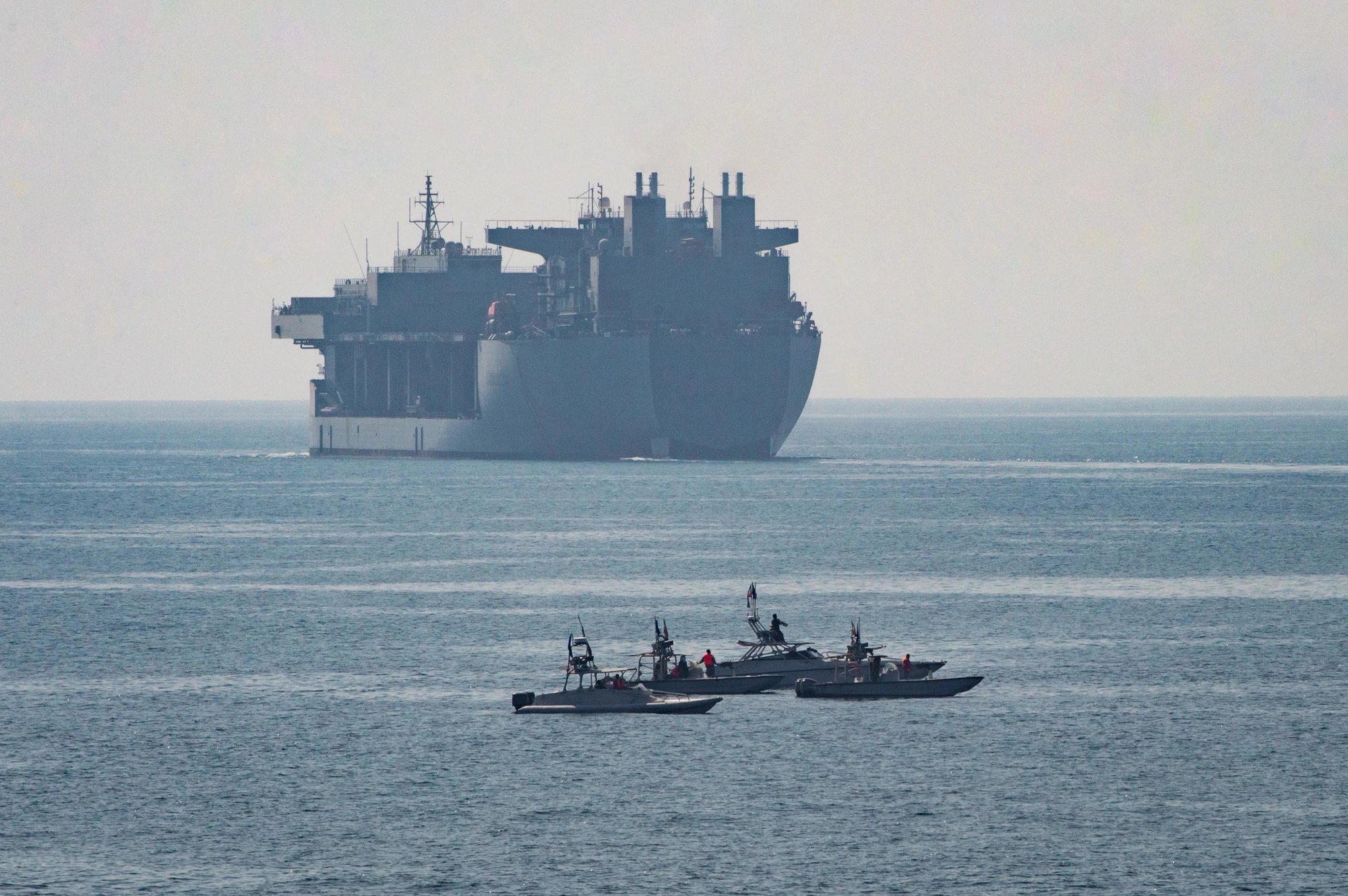 Iran publishes list of 77 ships banned from Hormuz Strait after cargo ship attack
